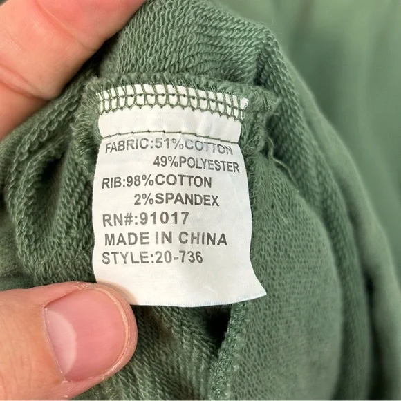 Solitaire Green Floral Embroidered Jacket Size Medium Zip Up - Picture 3 of 10